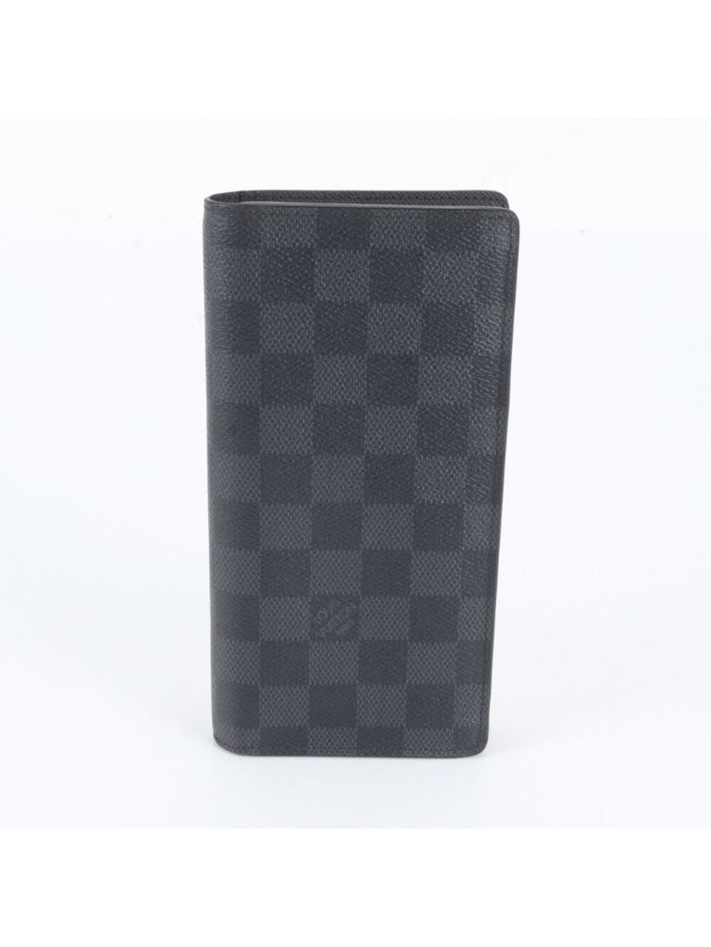 Louis Vuitton Damier Graphite Portefeuille Brazza Leather Wallet